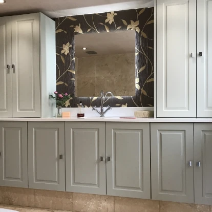 Bathroom counter